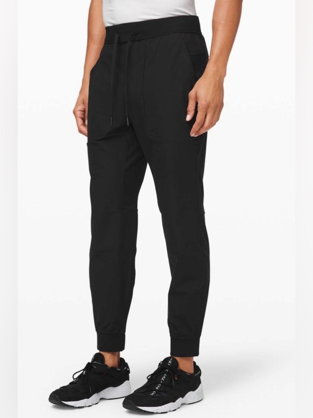 Lululemon NWT ABC Joggers Pants Pockets Black Size M